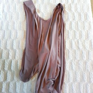 Purple "Vest" It's wrap shirt